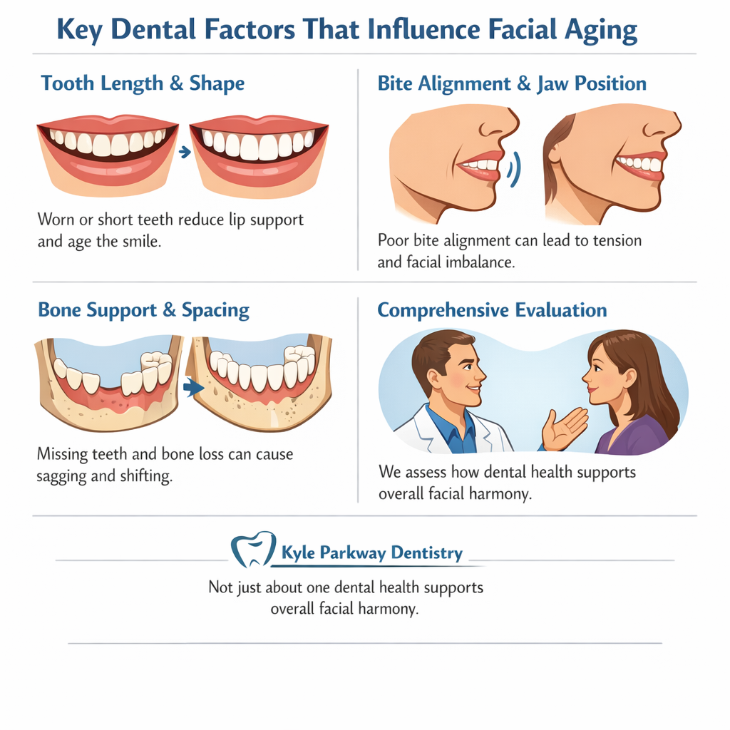 Key Dental Factors That Influence Facial Aging