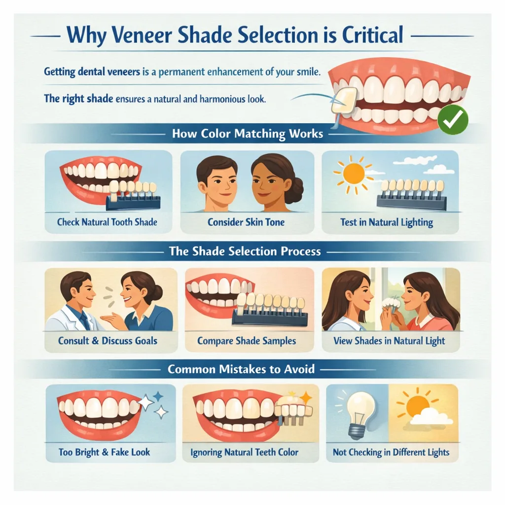 Perfect Color for-Your Dental Veneers