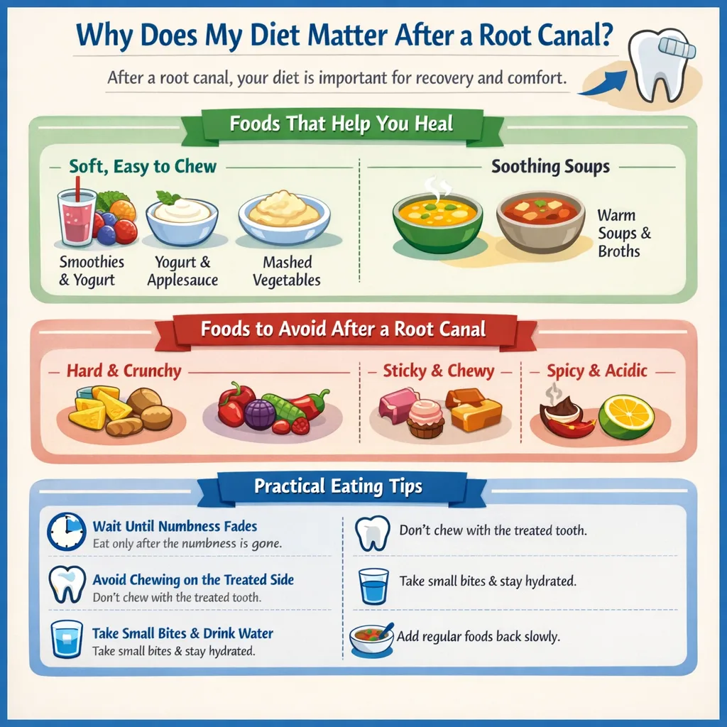 Post Root Canal Diet Tips